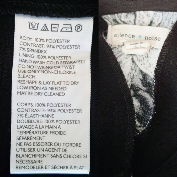 SILENCE + NOISE Halter Crepe Bodycon Dress Size 4 - Picture 6 of 6